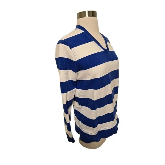 Lauren Ralph Lauren Womens 90s Vintage Sweatshirt Size Petite Small Blue - Picture 7 of 7